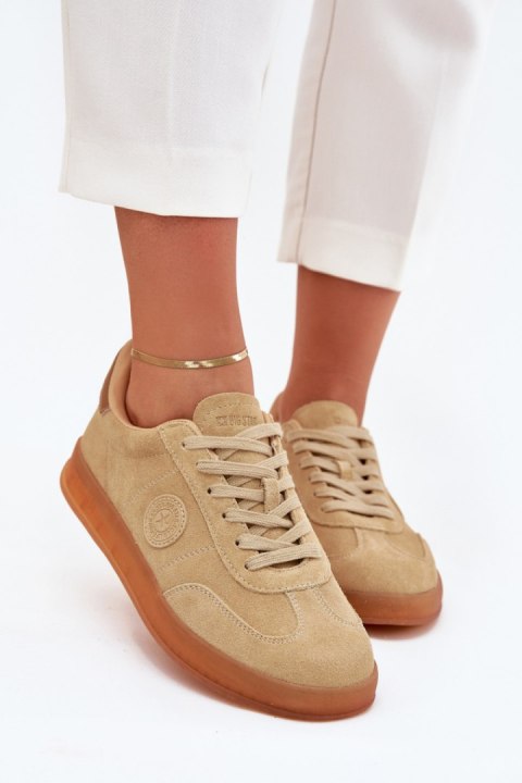 Buty Sportowe Model Big Star RR274849 Beige - Step in style Step in style Buty Sportowe Model Big Star RR274849 Beige - Step in style Step in style