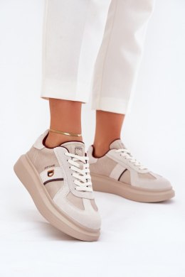 Buty Sportowe Model Daniel Lopez SS2D4003 Beige - Step in style Step in style
