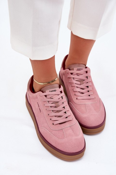 Buty Sportowe Model Daniel Lopez SS2D4010 Pink - Step in style Step in style Buty Sportowe Model Daniel Lopez SS2D4010 Pink - Step in style Step in style