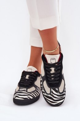 Buty Sportowe Model Daniel Lopez SS2D4015 Zebra Beige - Step in style Step in style