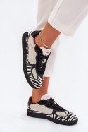 Buty Sportowe Model Daniel Lopez SS2D4015 Zebra Beige - Step in style Step in style