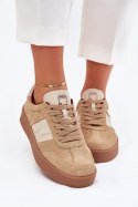 Buty Sportowe Model Daniel Lopez SS2D4022 Beige - Step in style Step in style