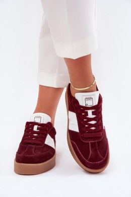 Buty Sportowe Model Daniel Lopez SS2D4023 Bordo - Step in style Step in style