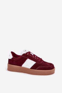 Buty Sportowe Model Daniel Lopez SS2D4023 Bordo - Step in style Step in style