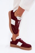 Buty Sportowe Model Daniel Lopez SS2D4023 Bordo - Step in style Step in style