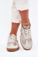 Buty Sportowe Model Daniel Lopez SS2D4032 Beige Wzór - Step in style Step in style