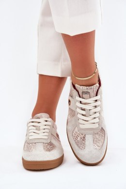 Buty Sportowe Model Daniel Lopez SS2D4032 Beige Wzór - Step in style Step in style