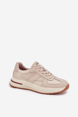 Buty Sportowe Model Daniel Lopez SS2D4043 Beige - Step in style Step in style
