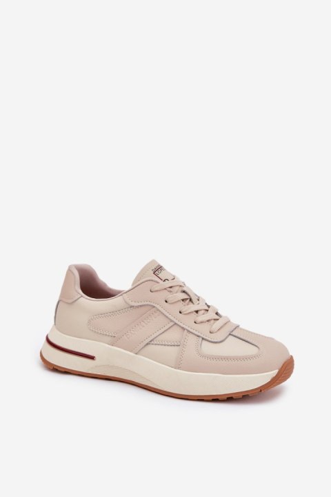 Buty Sportowe Model Daniel Lopez SS2D4043 Beige - Step in style Step in style Buty Sportowe Model Daniel Lopez SS2D4043 Beige - Step in style Step in style