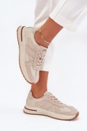 Buty Sportowe Model Daniel Lopez SS2D4043 Beige - Step in style Step in style Buty Sportowe Model Daniel Lopez SS2D4043 Beige - Step in style Step in style