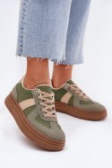 Buty Sportowe Model Dovina BL535P Green - Step in style Step in style Buty Sportowe Model Dovina BL535P Green - Step in style Step in style