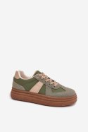 Buty Sportowe Model Dovina BL535P Green - Step in style Step in style Buty Sportowe Model Dovina BL535P Green - Step in style Step in style