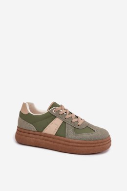 Buty Sportowe Model Dovina BL535P Green - Step in style Step in style