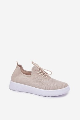 Buty Sportowe Model Kalyra NB722 Beige - Step in style Step in style