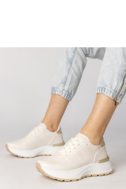 Buty Sportowe Model Lenkuta L993 Beige - PRIMO PRIMO