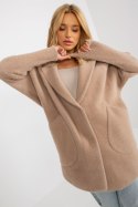 Płaszcz Damski Model MBM-PL-1517.00P Beige - MBM MBM Płaszcz Damski Model MBM-PL-1517.00P Beige - MBM MBM