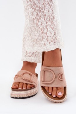 Sandał Klapki Model Daphira W212 Pink - Step in style Step in style