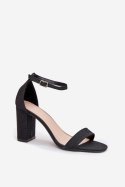 Sandały Model Kavina 1-215 Black - Step in style Step in style