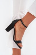 Sandały Model Kavina 1-215 Black - Step in style Step in style