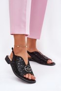 Sandały Model S.Barski KV51-094 Black - Step in style Step in style