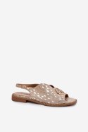 Sandały Model S.Barski KV51-094 Gold - Step in style Step in style