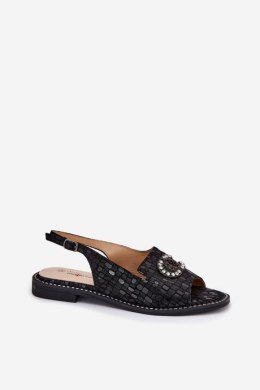 Sandały Model S.Barski KV51-096 Black - Step in style Step in style