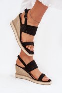 Sandały Model Zolira 7210 Black - Step in style Step in style