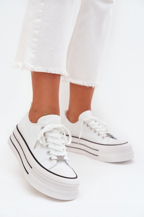 Trampki Model Marinae 25SP26-9156 White - Step in style Step in style