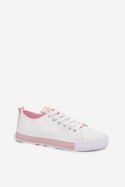 Trampki Model Ville LA221 Pink - Step in style Step in style Trampki Model Ville LA221 Pink - Step in style Step in style
