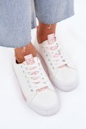 Trampki Model Ville LA221 Pink - Step in style Step in style Trampki Model Ville LA221 Pink - Step in style Step in style