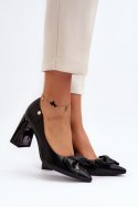 Czółenka Model Ariemessa 62104 Balck - Step in style Step in style Czółenka Model Ariemessa 62104 Balck - Step in style Step in style