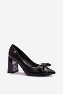 Czółenka Model Ariemessa 62104 Balck - Step in style Step in style Czółenka Model Ariemessa 62104 Balck - Step in style Step in style