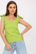 Koszulka Top Model WN-TP-1705.69 Limonka - Rue Paris Rue Paris Koszulka Top Model WN-TP-1705.69 Limonka - Rue Paris Rue Paris