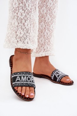 Sandał Klapki Model Avelina 5134 Black - Step in style Step in style