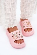 Sandał Klapki Model Hortiana M576 Pink - Step in style Step in style