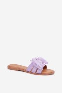 Sandał Klapki Model Tanira 2709-6 Violet - Step in style Step in style
