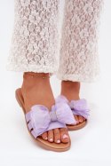 Sandał Klapki Model Tanira 2709-6 Violet - Step in style Step in style
