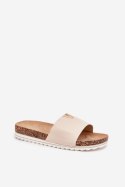 Sandał Klapki Model Vessira AM247 Beige - Step in style Step in style
