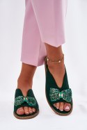 Sandały Model S.Barski KV51-014 Green - Step in style Step in style
