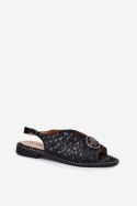 Sandały Model S.Barski KV51-094 Black - Step in style Step in style