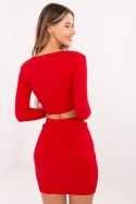 Spódnica Komplet Model RV-KMPL-7526.03 Red - Rue Paris Rue Paris