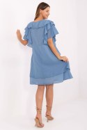 Sukienka Model MI-SK-102128.61 Dark Blue - Italy Moda Italy Moda Sukienka Model MI-SK-102128.61 Dark Blue - Italy Moda Italy Moda