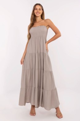 Sukienka Model MI-SK-A2596.97 Dark Beige - Italy Moda Italy Moda