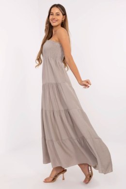 Sukienka Model MI-SK-A2596.97 Dark Beige - Italy Moda Italy Moda