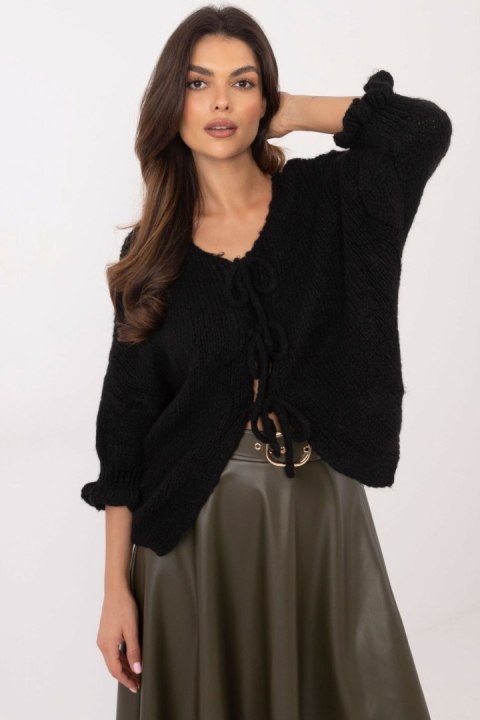 Sweter Damski Model MI-SW-2911.91 Black - Italy Moda Italy Moda Sweter Damski Model MI-SW-2911.91 Black - Italy Moda Italy Moda