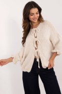 Sweter Damski Model MI-SW-2911.91 Light Beige - Italy Moda Italy Moda Sweter Damski Model MI-SW-2911.91 Light Beige - Italy Moda Italy Moda