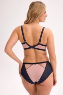 Biustonosz Soft Biustonosz Semi-Soft Model Aina 1273 Black/Pink - Gaia Gaia