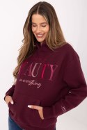 Bluza Damska Model D10608BC02802A4NO Bordo - Sublevel Sublevel