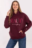 Bluza Damska Model D10608BC02802A4NO Bordo - Sublevel Sublevel