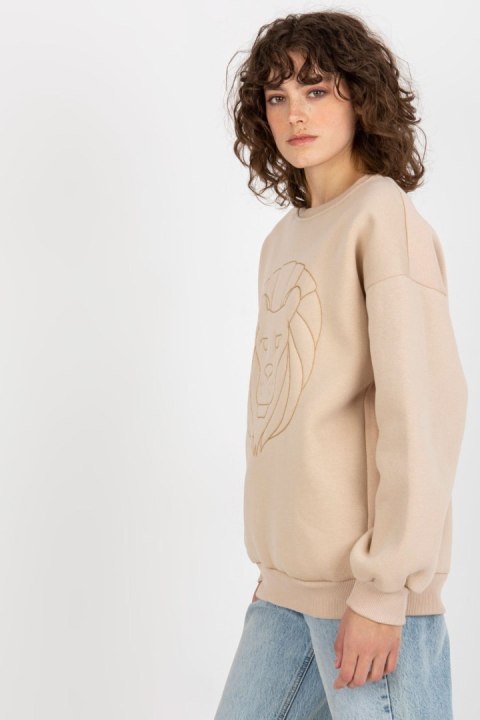 Bluza Damska Model EM-BL-617-4.41P Beige - Ex Moda Ex Moda Bluza Damska Model EM-BL-617-4.41P Beige - Ex Moda Ex Moda